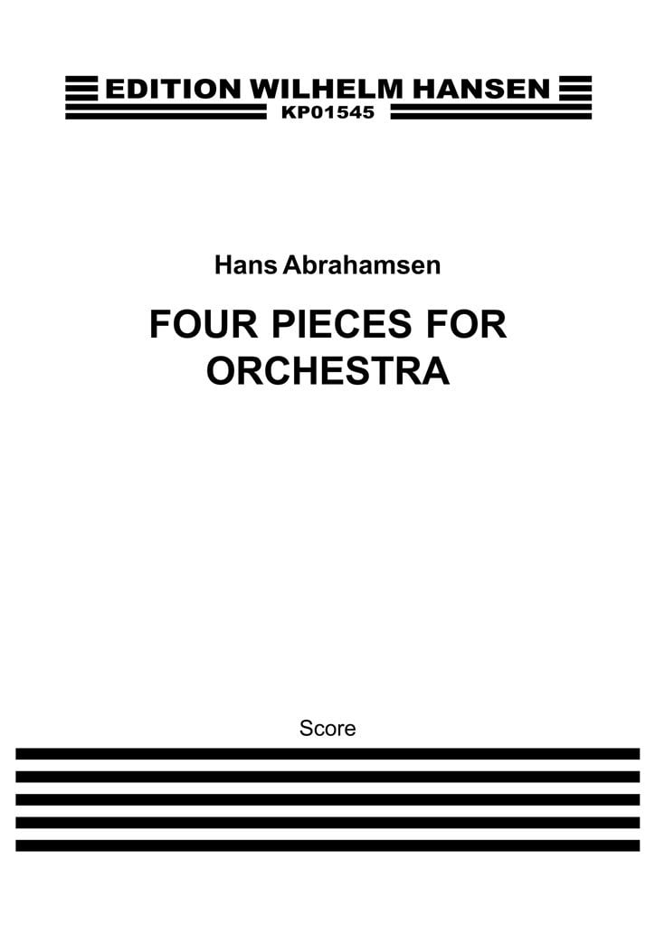 Four Pieces For Orchestra